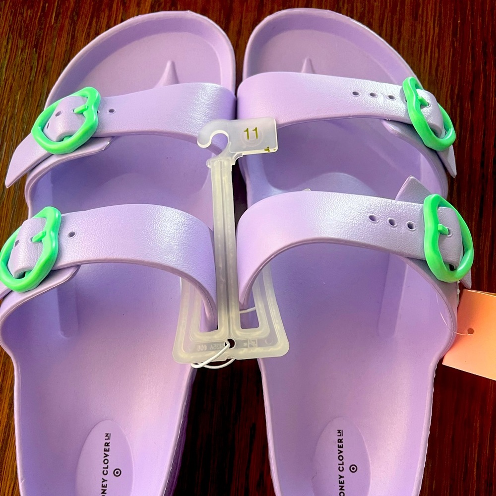 Stoney Clover for Target Purple Rubber Slides